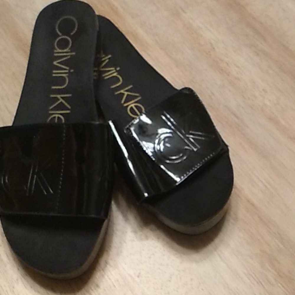 Black CK mules